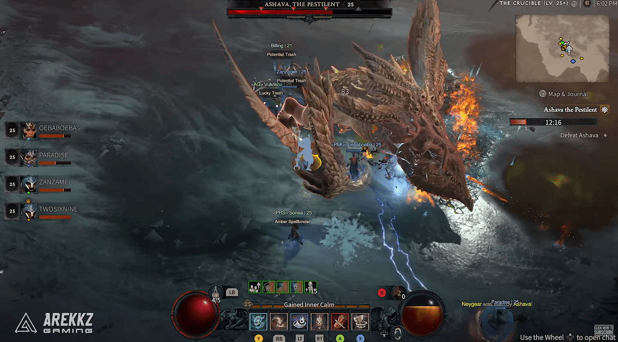 《暗黑破壞神4》Beta測試版實機:第一個世界Boss! 《暗黑破壞神4》Beta測試版實機:第一個世界Boss!