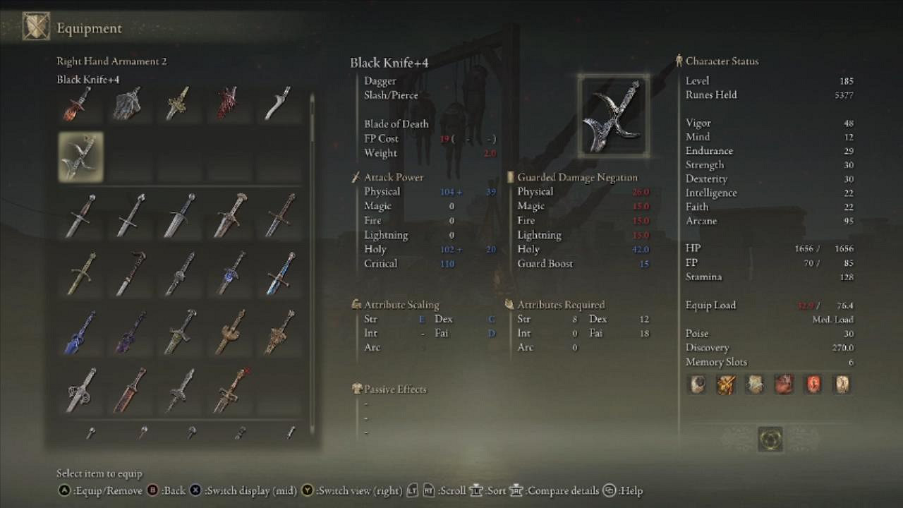 玩家花費56小時集齊《艾爾登法環》中的全部武器! 玩家花費56小時集齊《艾爾登法環》中的全部武器!