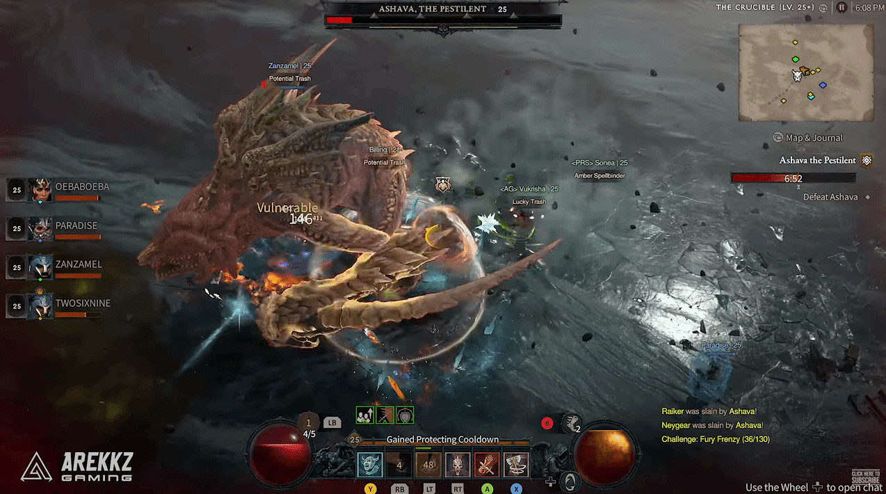 《暗黑破壞神4》Beta測試版實機:第一個世界Boss! 《暗黑破壞神4》Beta測試版實機:第一個世界Boss!