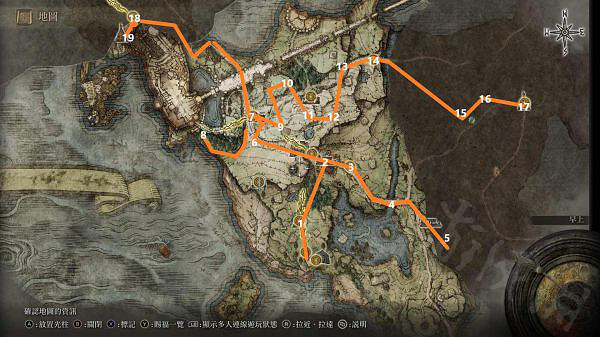 《艾爾登法環》不戰鬥怎麽跑圖? 初期無戰鬥物品收集路線 《艾爾登法環》不戰鬥怎麽跑圖? 初期無戰鬥物品收集路線