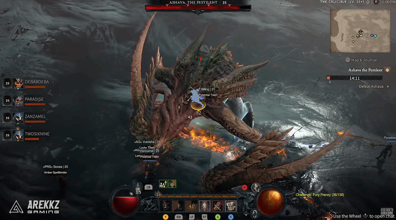 《暗黑破壞神4》Beta測試版實機:第一個世界Boss! 《暗黑破壞神4》Beta測試版實機:第一個世界Boss!