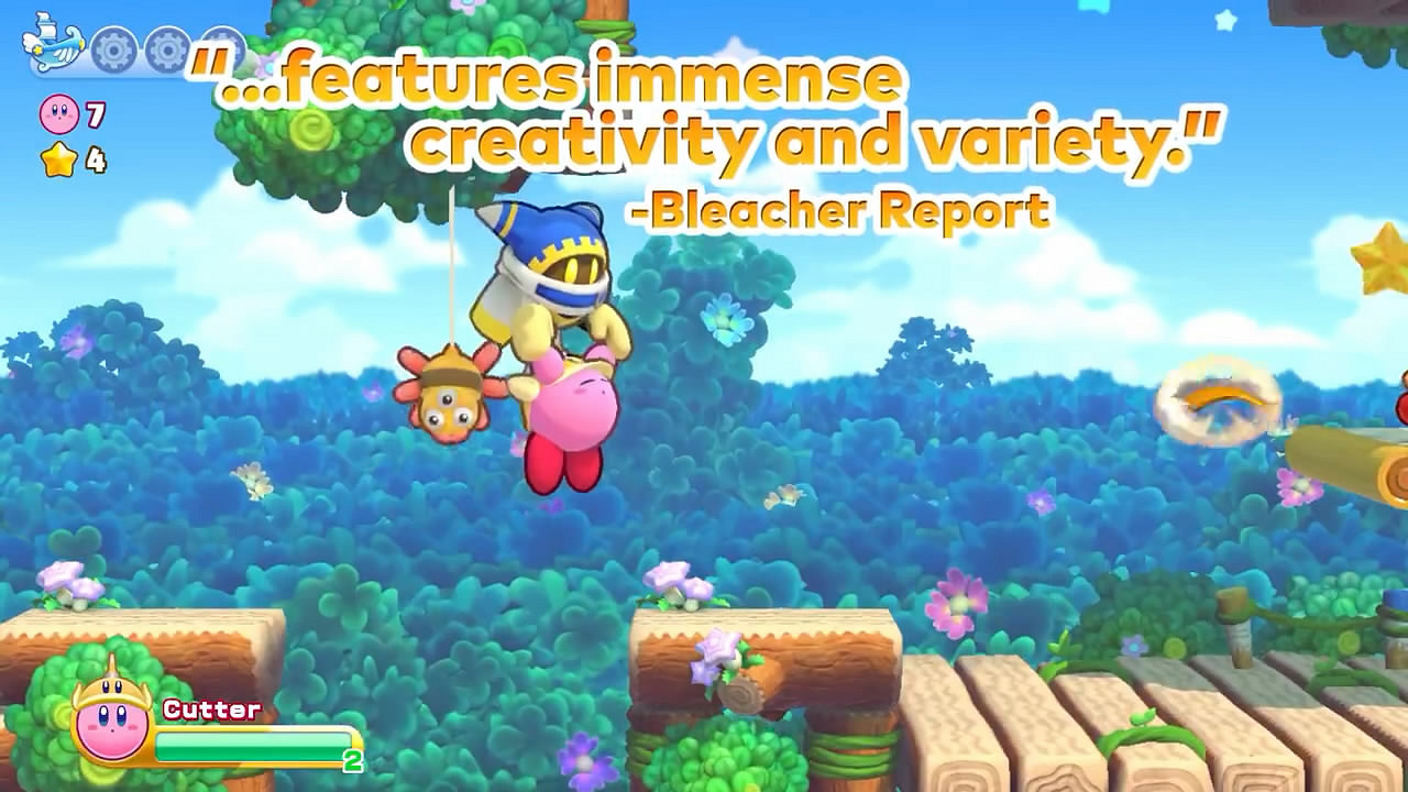 《星之卡比：重返夢幻島豪華版》媒體讚譽宣傳片賞！