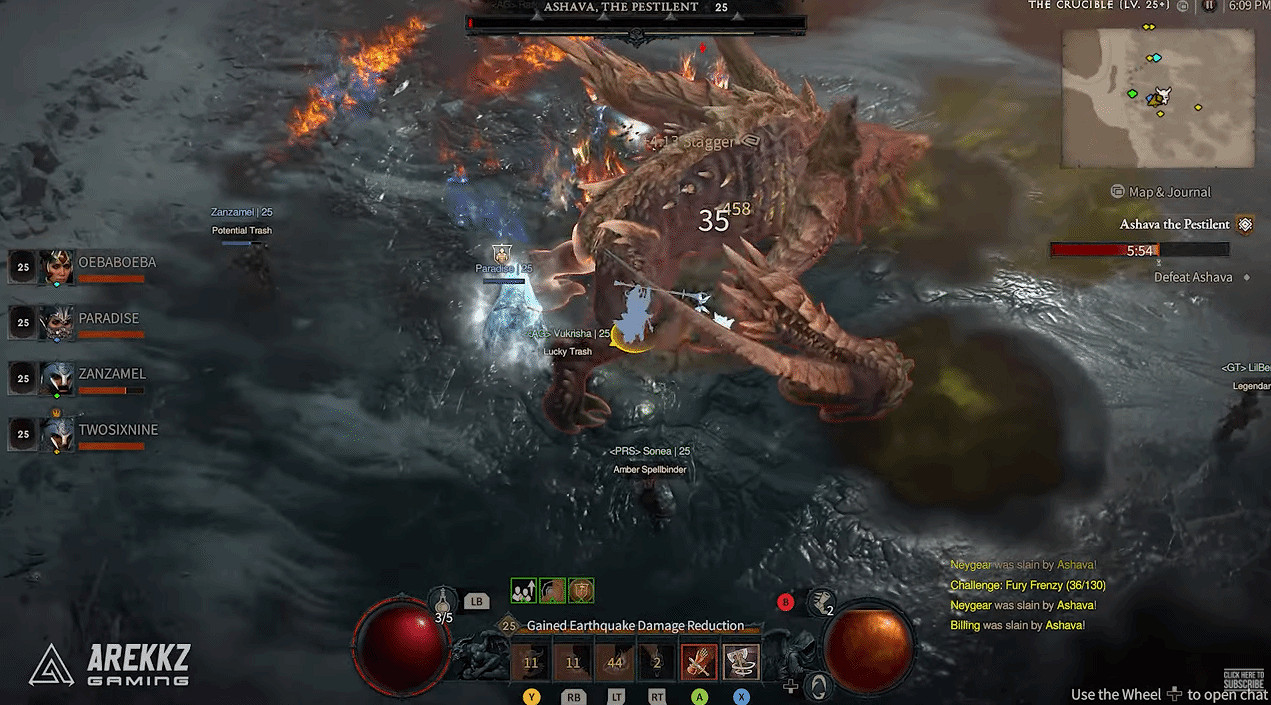 《暗黑破壞神4》Beta測試版實機:第一個世界Boss! 《暗黑破壞神4》Beta測試版實機:第一個世界Boss!