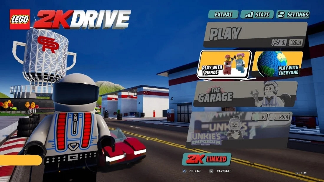 樂高賽車《LEGO 2K Drive》選單/加載頁面截圖曝光！