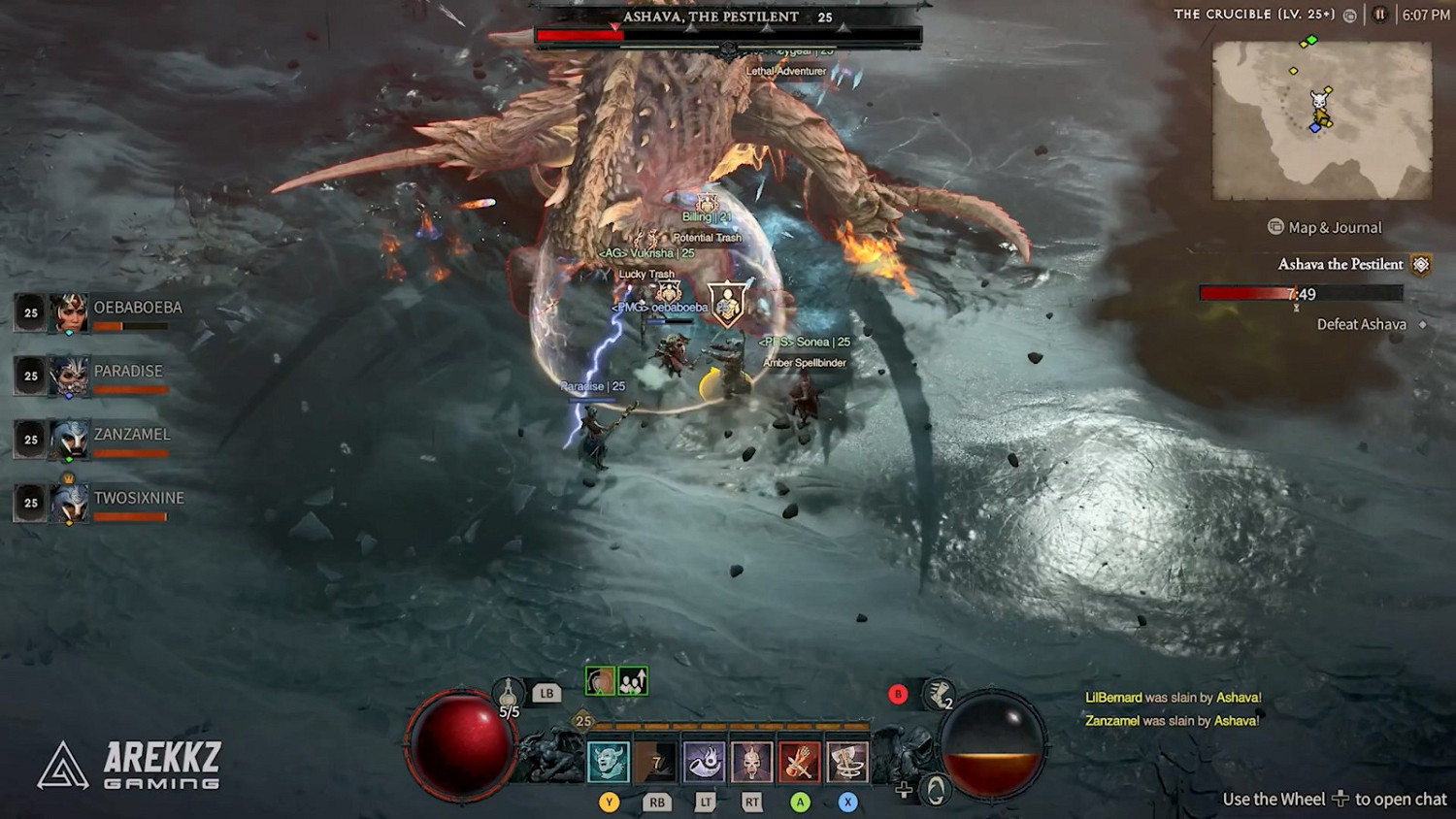 《暗黑破壞神4》BETA 10鍾影片:組隊大戰世界Boss 《暗黑破壞神4》BETA 10鍾影片:組隊大戰世界Boss