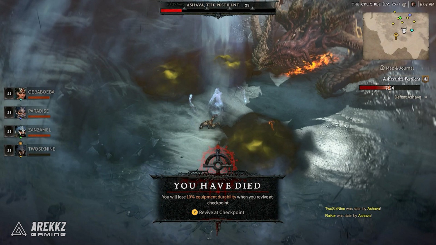 《暗黑破壞神4》BETA 10鍾影片:組隊大戰世界Boss 《暗黑破壞神4》BETA 10鍾影片:組隊大戰世界Boss