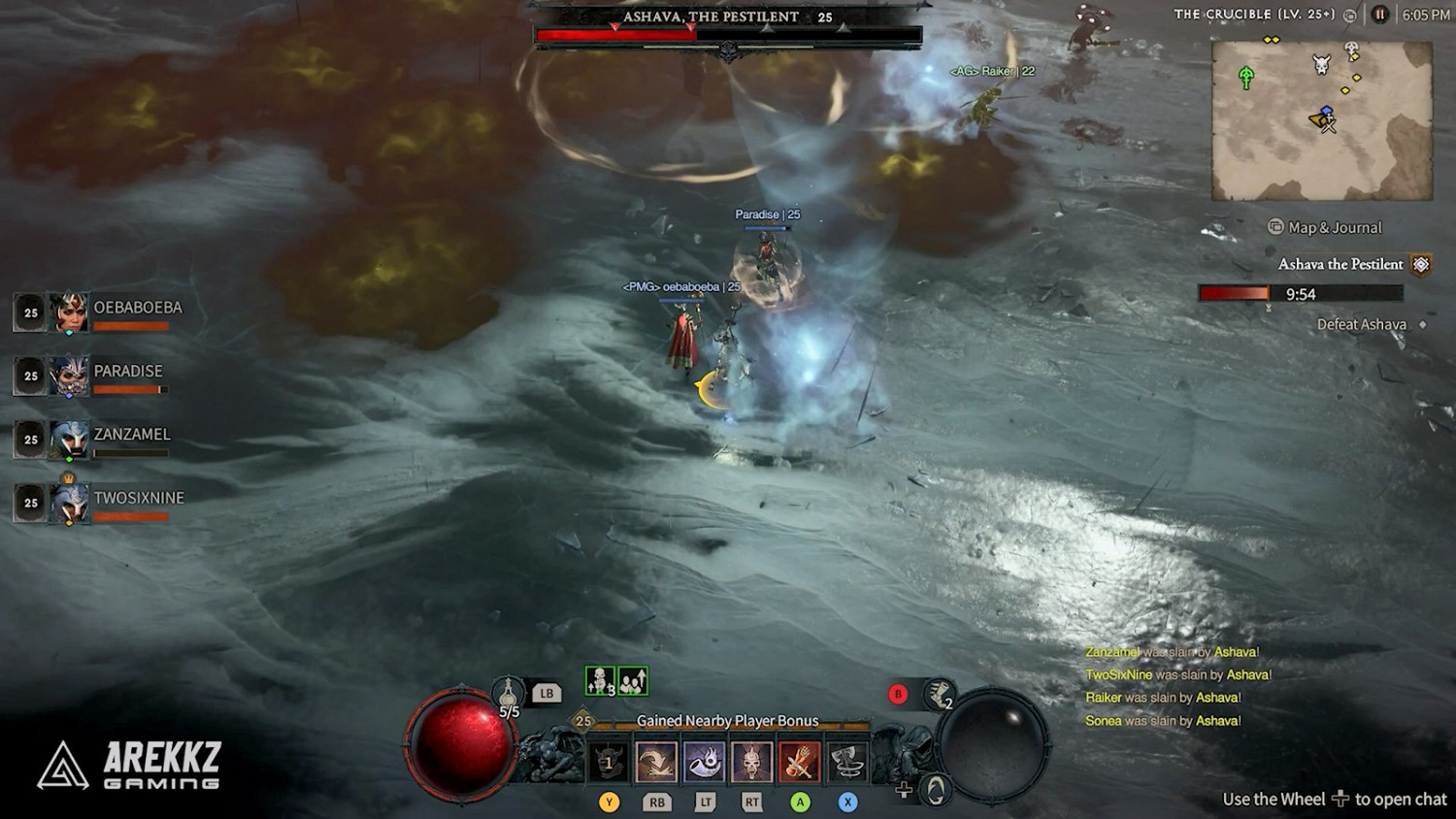 《暗黑破壞神4》BETA 10鍾影片:組隊大戰世界Boss 《暗黑破壞神4》BETA 10鍾影片:組隊大戰世界Boss