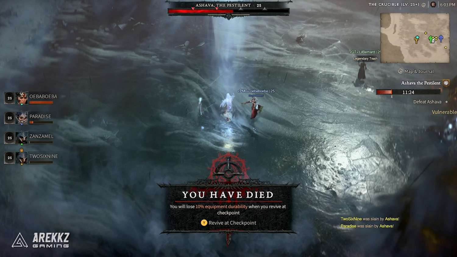 《暗黑破壞神4》BETA 10鍾影片:組隊大戰世界Boss 《暗黑破壞神4》BETA 10鍾影片:組隊大戰世界Boss