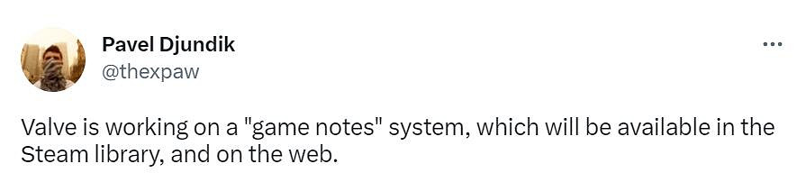 這下不會忘了!Steam新功能"遊戲筆記"曝光 超級方便 這下不會忘了!Steam新功能"遊戲筆記"曝光 超級方便