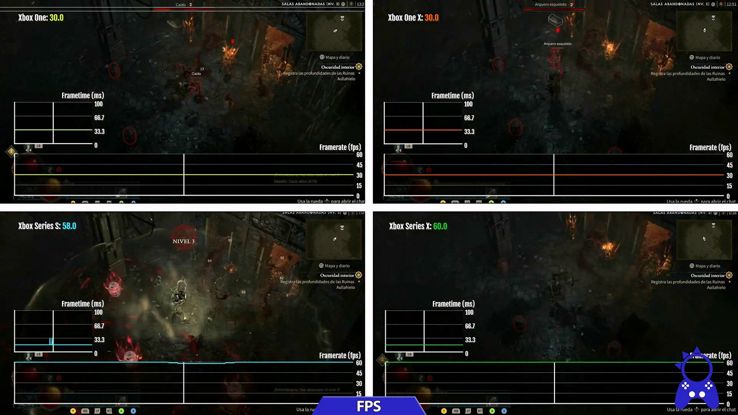 《暗黑破壞神4》Xbox平台對比：Xbox One畫面僅900P