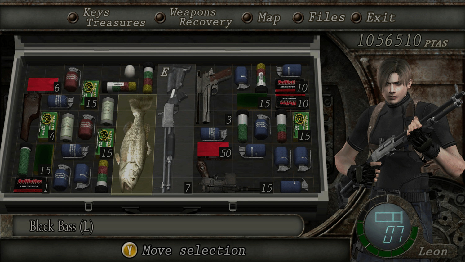 《生化4:重製版》官方發倉庫整理圖 強迫症玩家哭了 《生化4:重製版》官方發倉庫整理圖 強迫症玩家哭了