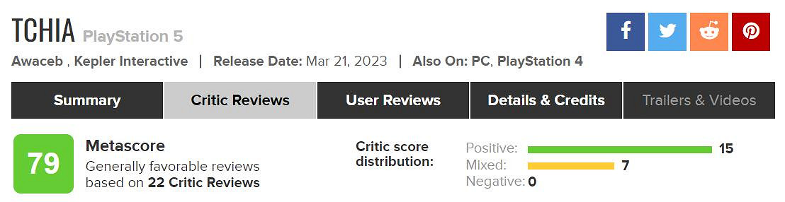 《奇亞》M站媒體均分79:玩法休閒畫風唯美 性能不佳 《奇亞》M站媒體均分79:玩法休閒畫風唯美 性能不佳