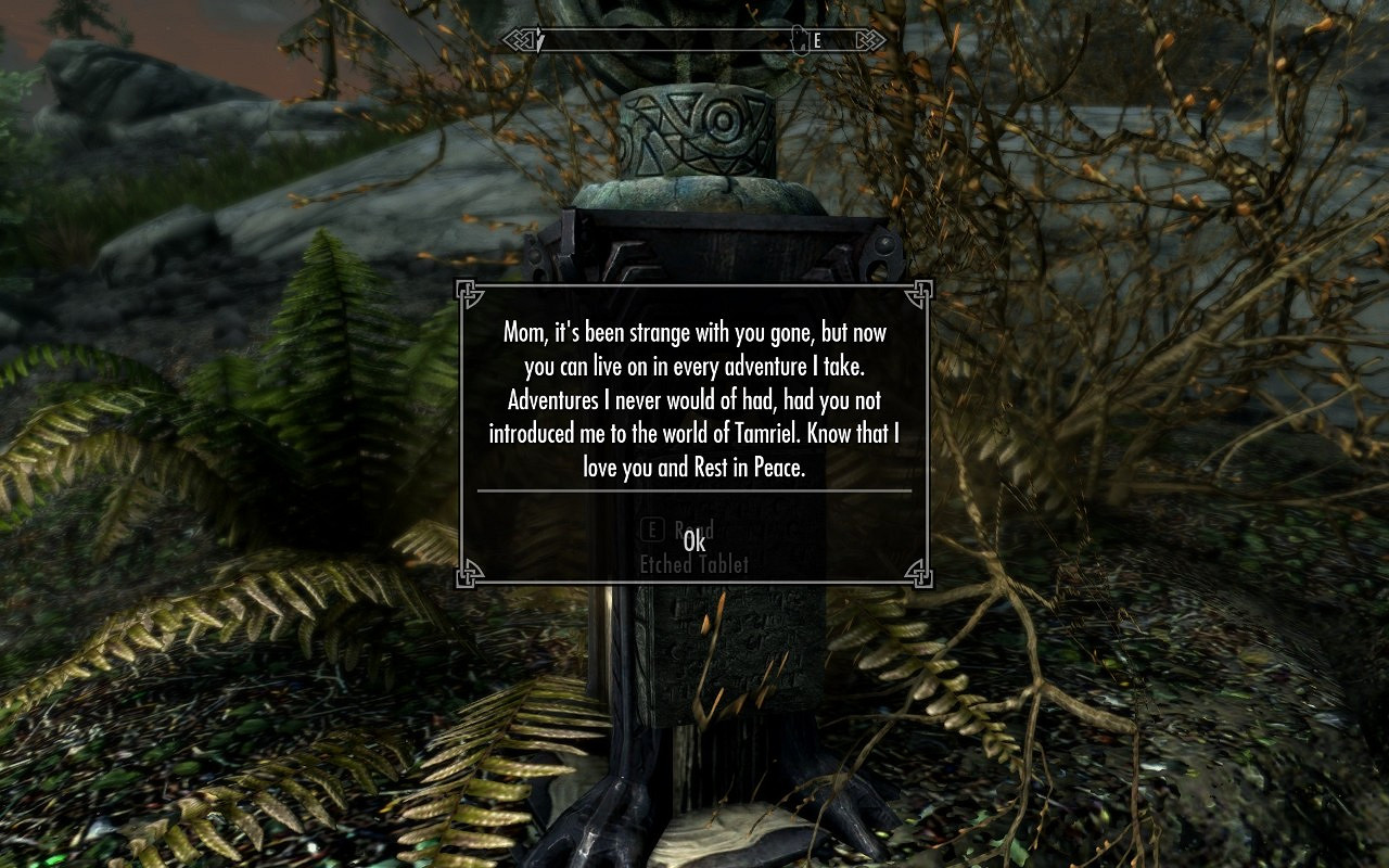 《上古卷軸5》玩家學習自製Mod 只為在遊戲中紀念已逝母親 《上古卷軸5》玩家學習自製Mod 只為在遊戲中紀念已逝母親