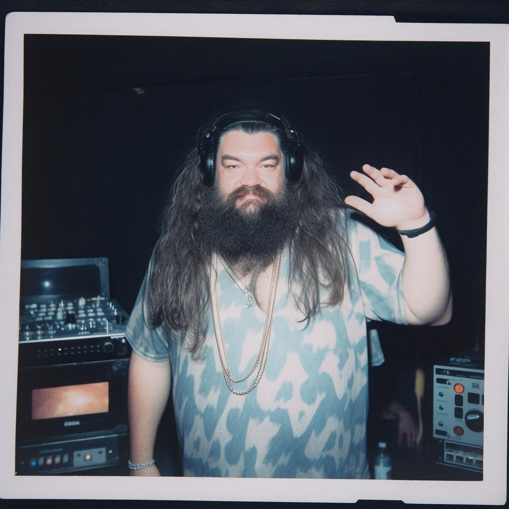 AI生成霍格華茲魔法派對：海格打碟，戴墨鏡的石內卜！