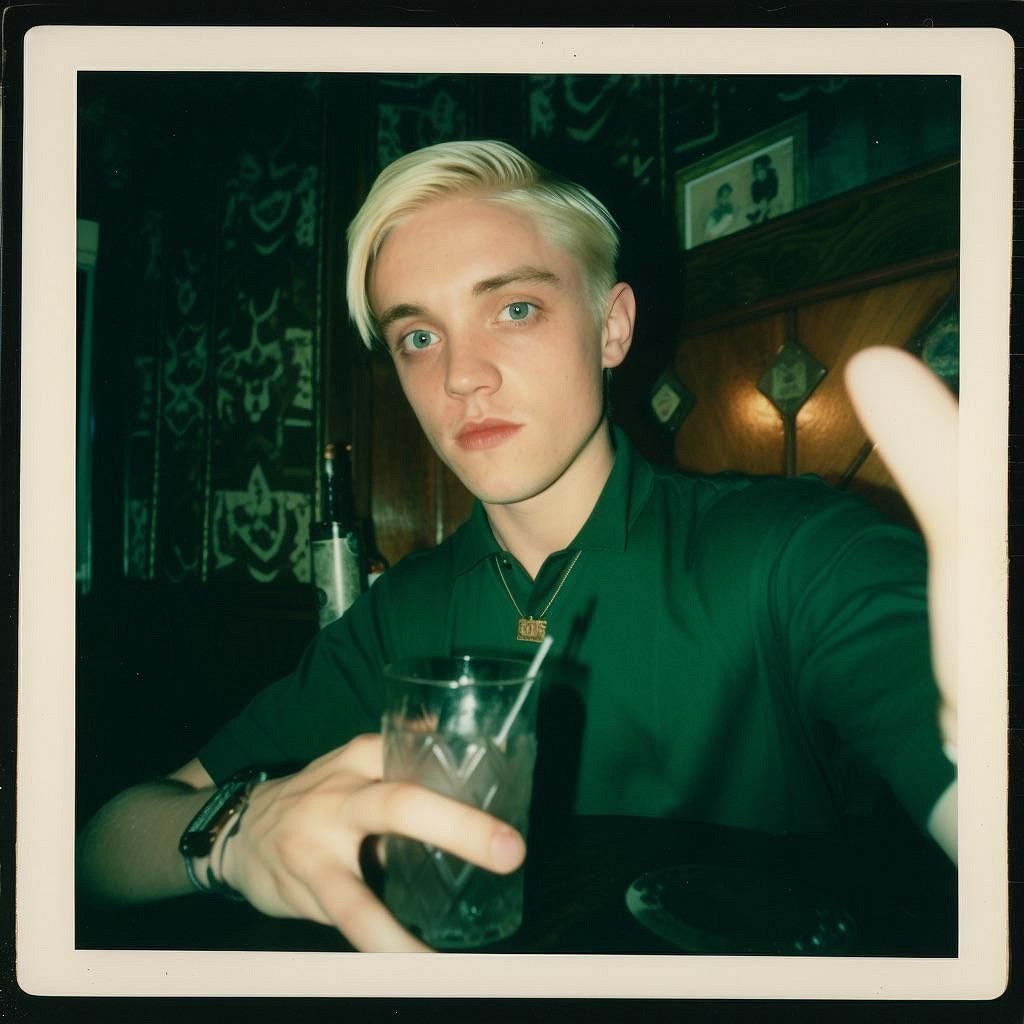 AI生成霍格華茲魔法派對：海格打碟，戴墨鏡的石內卜！