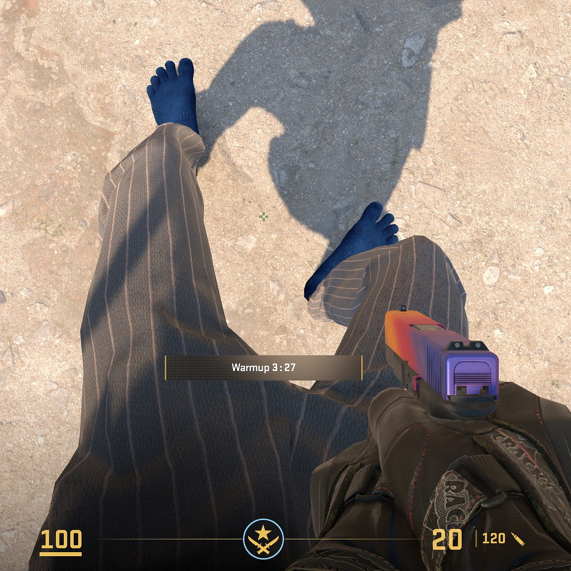 《CS2》玩家低頭可以看到雙腿引熱議：建議出女角色！