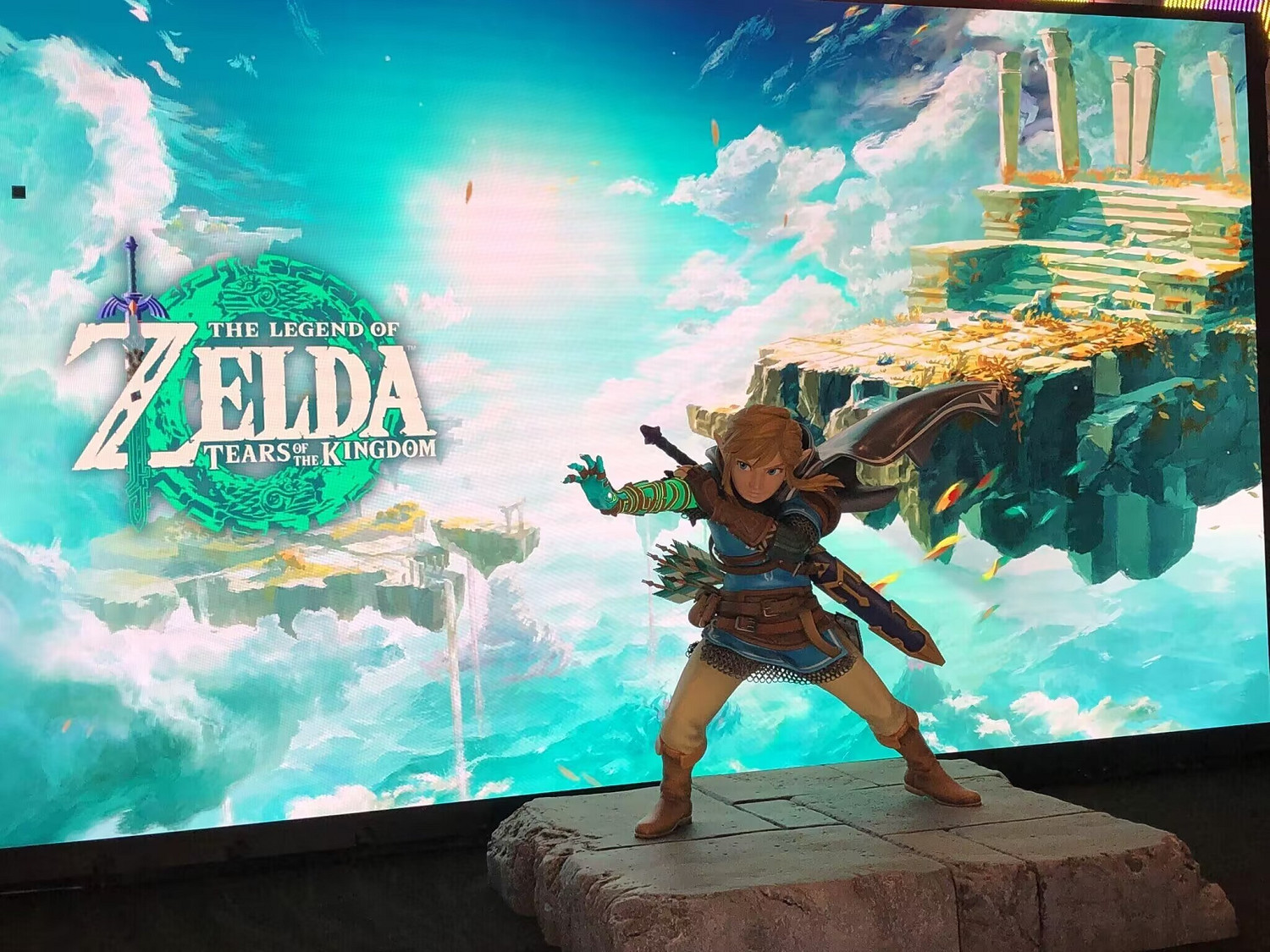 《塞爾達傳說：王國之淚》展會新情報：鬼手林克雕像！