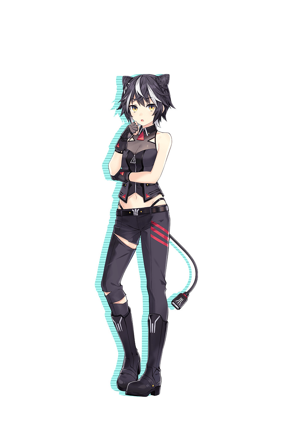 地雷社《超次元遊戲 海王星》新作人設 遊戲截圖公開