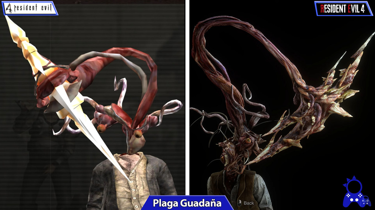 高清王阿姨!《惡靈古堡4:重製版》與原版角色建模對比 高清王阿姨!《惡靈古堡4:重製版》與原版角色建模對比