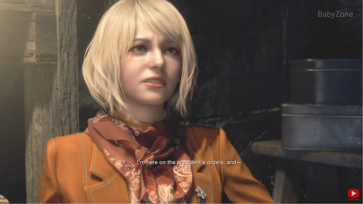 《惡靈古堡4:重製版》阿什莉出場合集純享版! 《惡靈古堡4:重製版》阿什莉出場合集純享版!