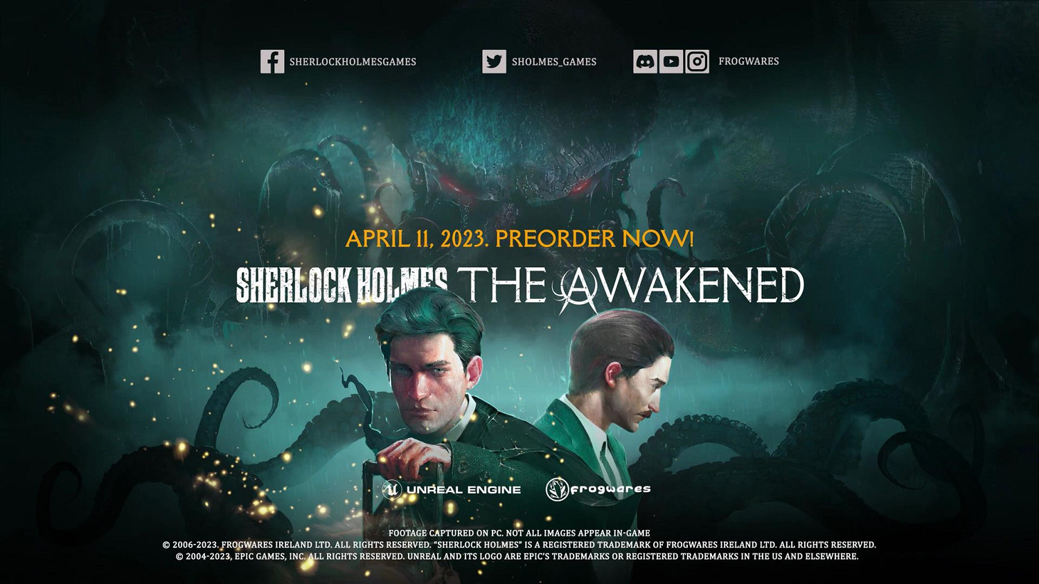 《福爾摩斯：覺醒》新宣傳片 4月11日走進克蘇魯神話