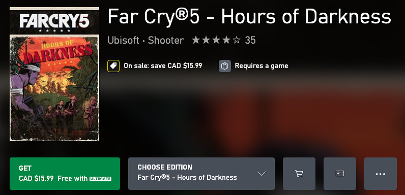 Xbox Game Pass (XGP) U使用者可免費領取《極地戰嚎5》DLC“黑暗時刻” Xbox Game Pass (XGP) U使用者可免費領取《極地戰嚎5》DLC“黑暗時刻”