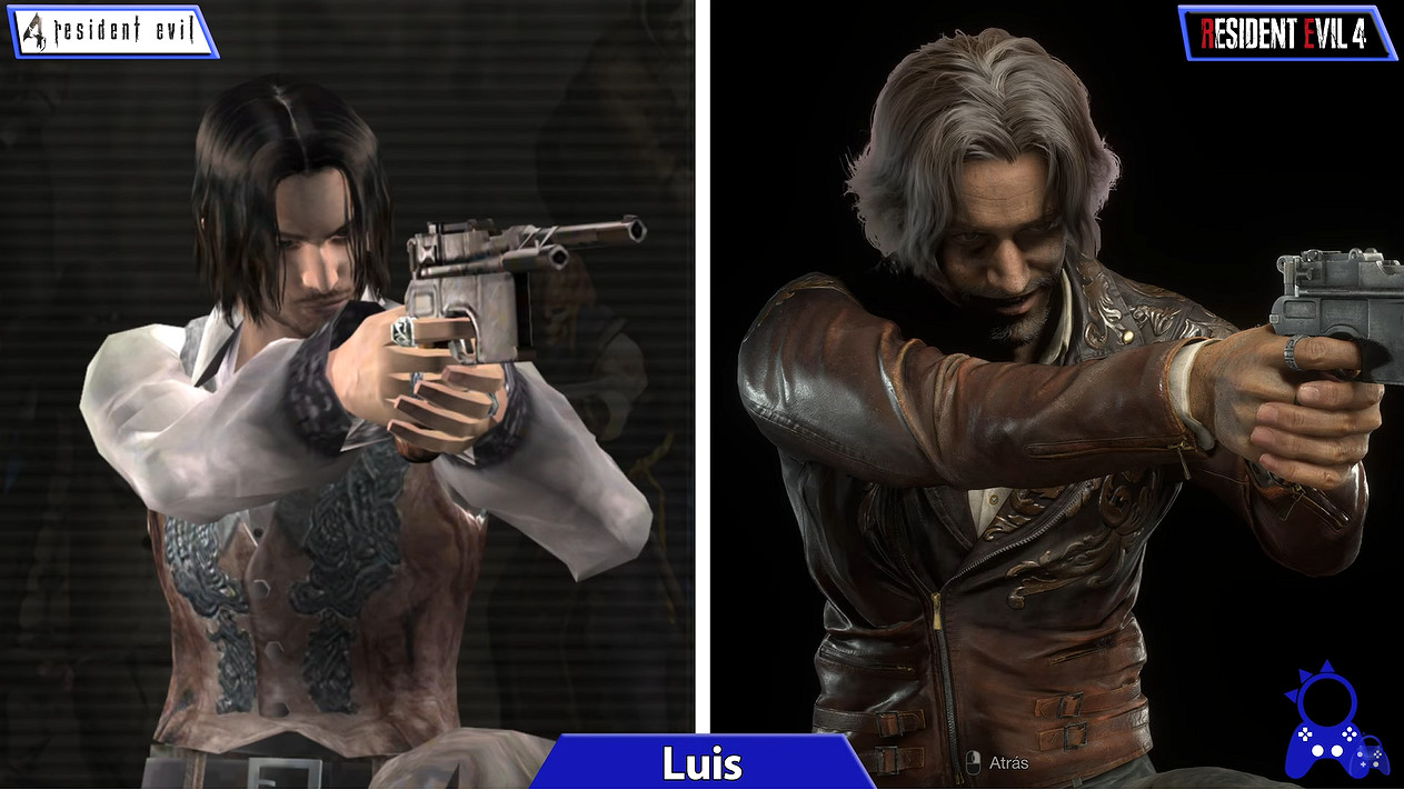 高清王阿姨!《惡靈古堡4:重製版》與原版角色建模對比 高清王阿姨!《惡靈古堡4:重製版》與原版角色建模對比