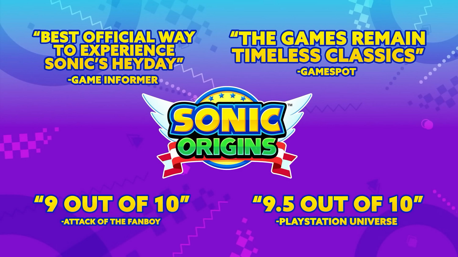 世嘉官宣《索尼克起源 Plus》！6月23日登陸各大平台