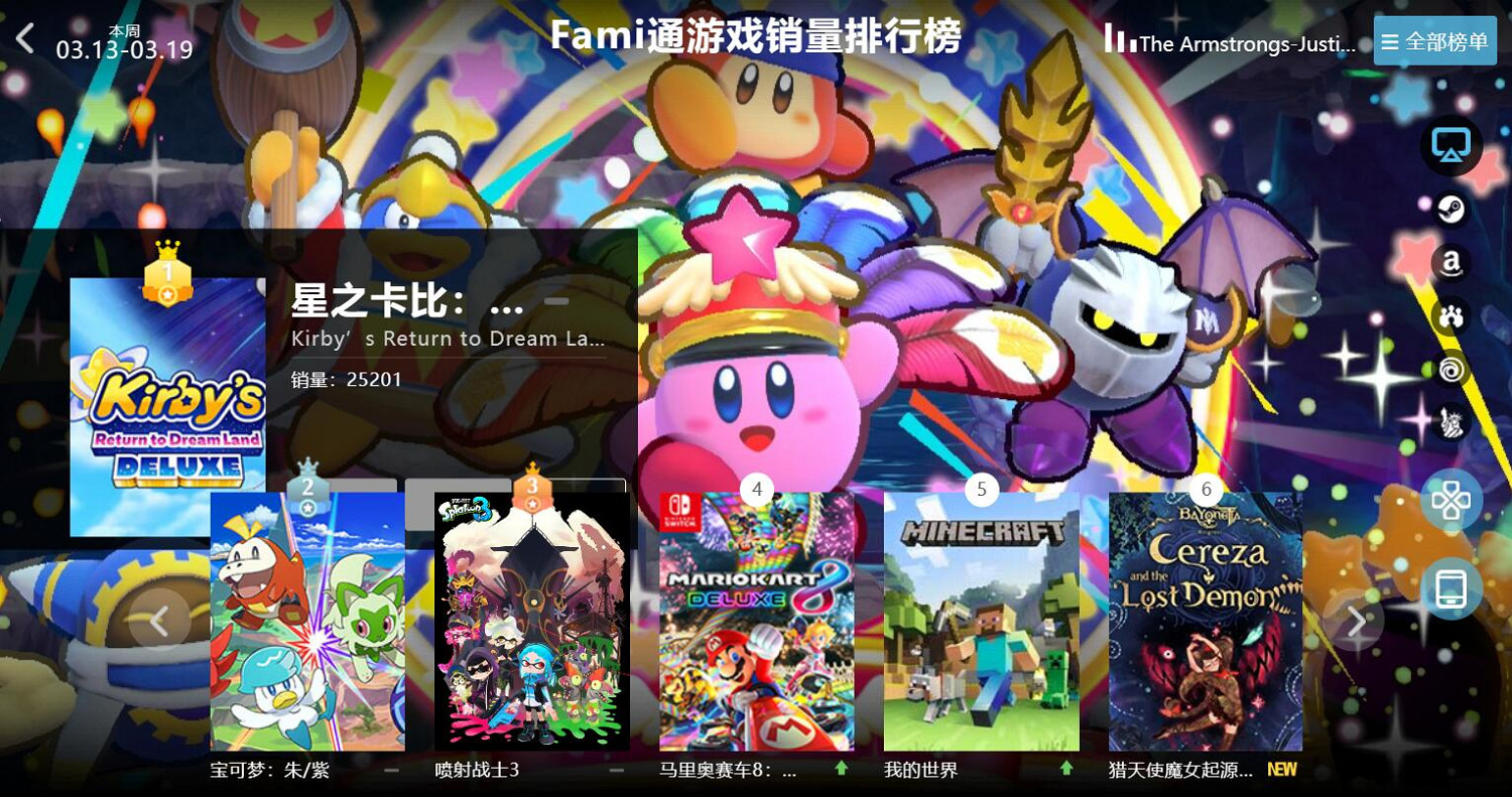 3.13-3.19全球遊戲銷量榜:《惡靈古堡4RE》火爆熱賣 3.13-3.19全球遊戲銷量榜:《惡靈古堡4RE》火爆熱賣