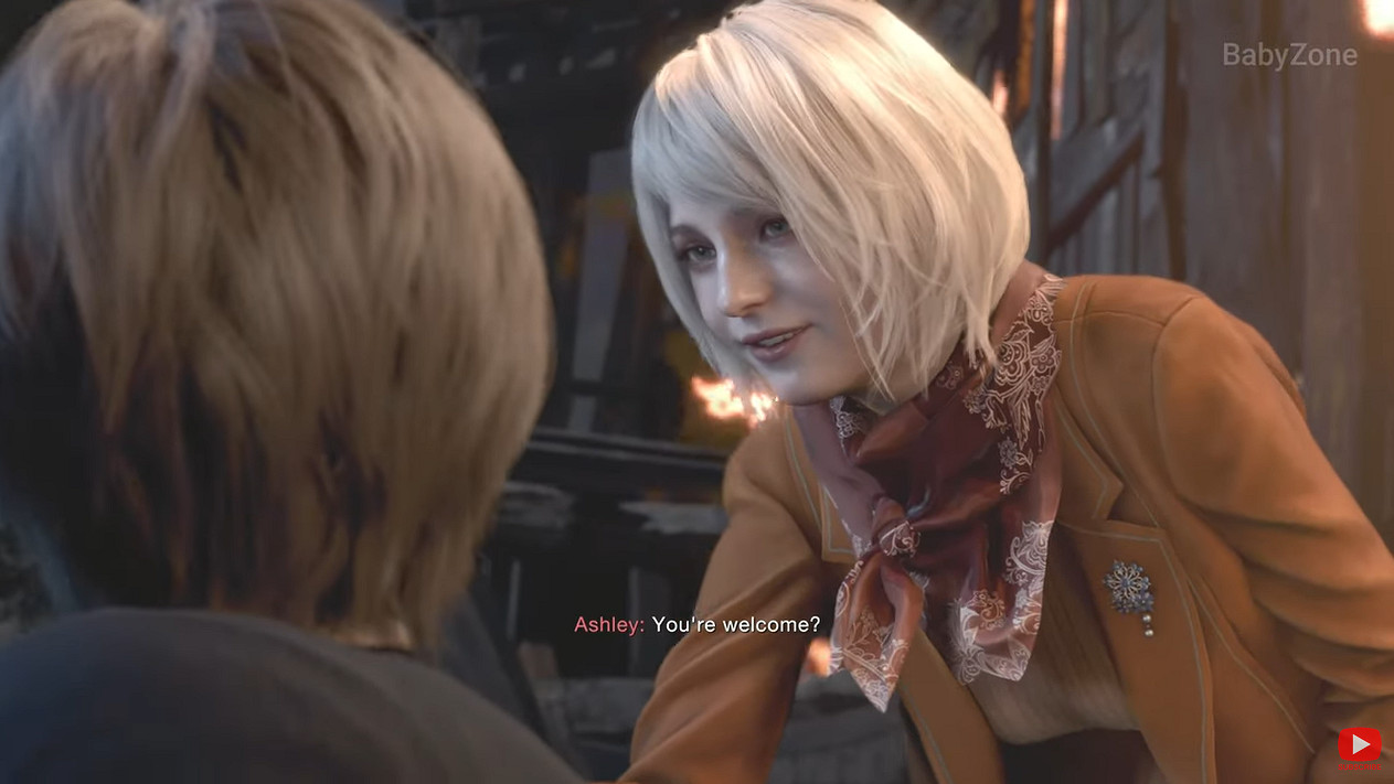 《惡靈古堡4:重製版》阿什莉出場合集純享版! 《惡靈古堡4:重製版》阿什莉出場合集純享版!