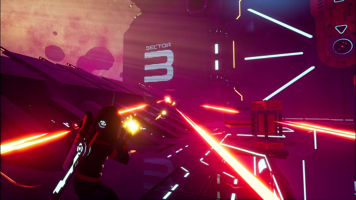 電馭叛客風格肉鴿動作遊戲《ArcRunner》4月上市