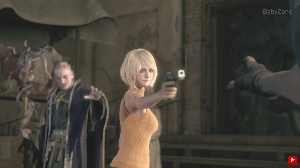 《惡靈古堡4:重製版》阿什莉出場合集純享版! 《惡靈古堡4:重製版》阿什莉出場合集純享版!