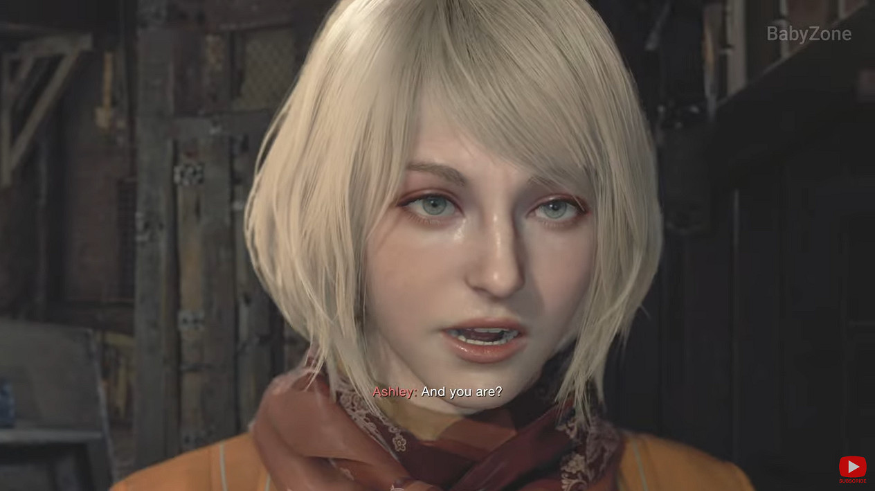 《惡靈古堡4:重製版》阿什莉出場合集純享版! 《惡靈古堡4:重製版》阿什莉出場合集純享版!