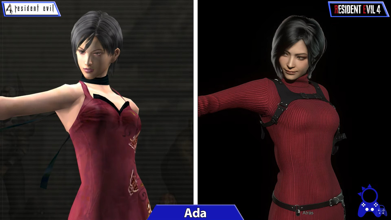 高清王阿姨!《惡靈古堡4:重製版》與原版角色建模對比 高清王阿姨!《惡靈古堡4:重製版》與原版角色建模對比