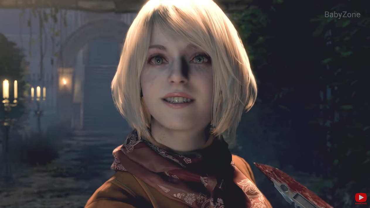 《惡靈古堡4:重製版》阿什莉出場合集純享版! 《惡靈古堡4:重製版》阿什莉出場合集純享版!