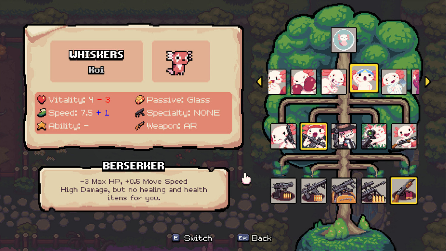 AK蠑螈 肉鴿射擊遊戲哦《AK-xolotl》Steam頁面上線