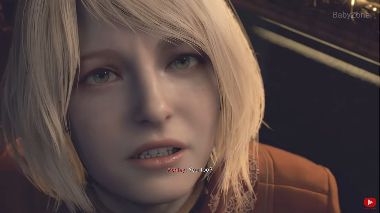 《惡靈古堡4:重製版》阿什莉出場合集純享版! 《惡靈古堡4:重製版》阿什莉出場合集純享版!