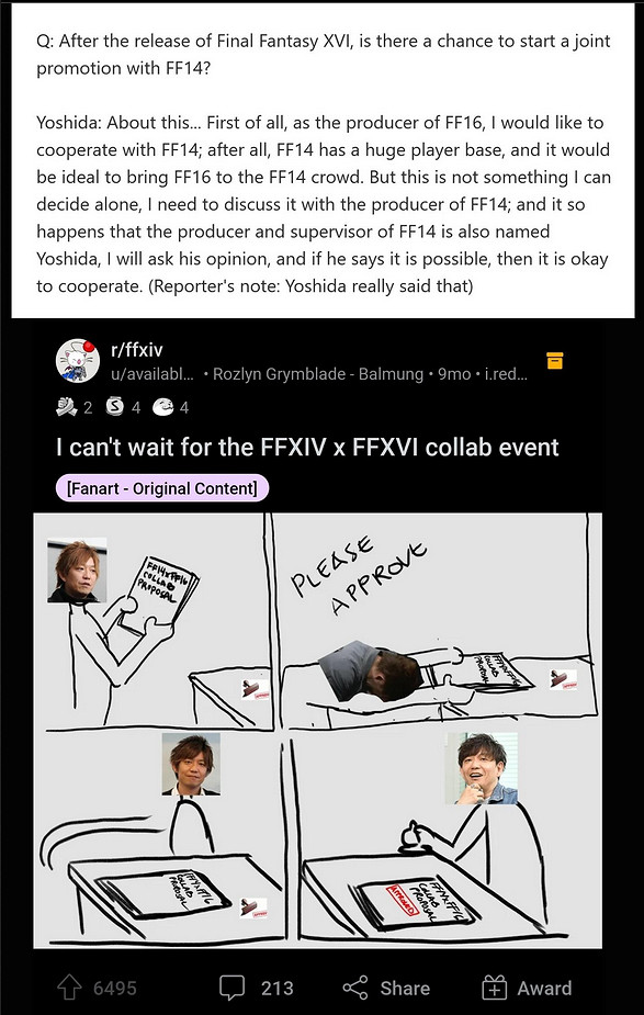 吉田直樹暗示《最終幻想14》或與系列其他作品連動