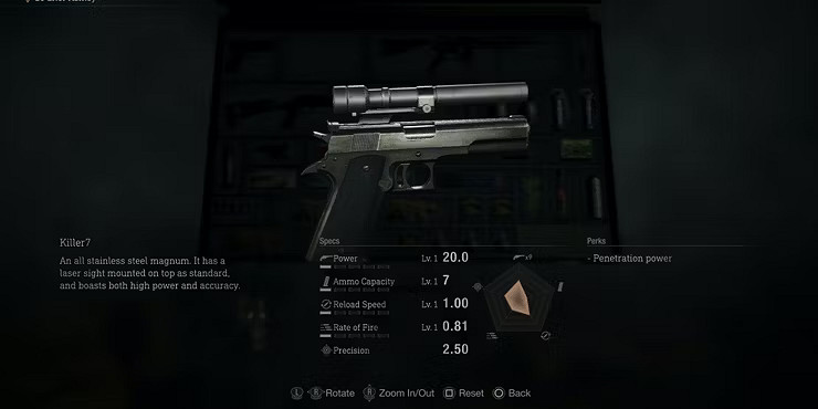 什麽叫安全感!《惡靈古堡4:重製版》最強武器Top10 什麽叫安全感!《惡靈古堡4:重製版》最強武器Top10