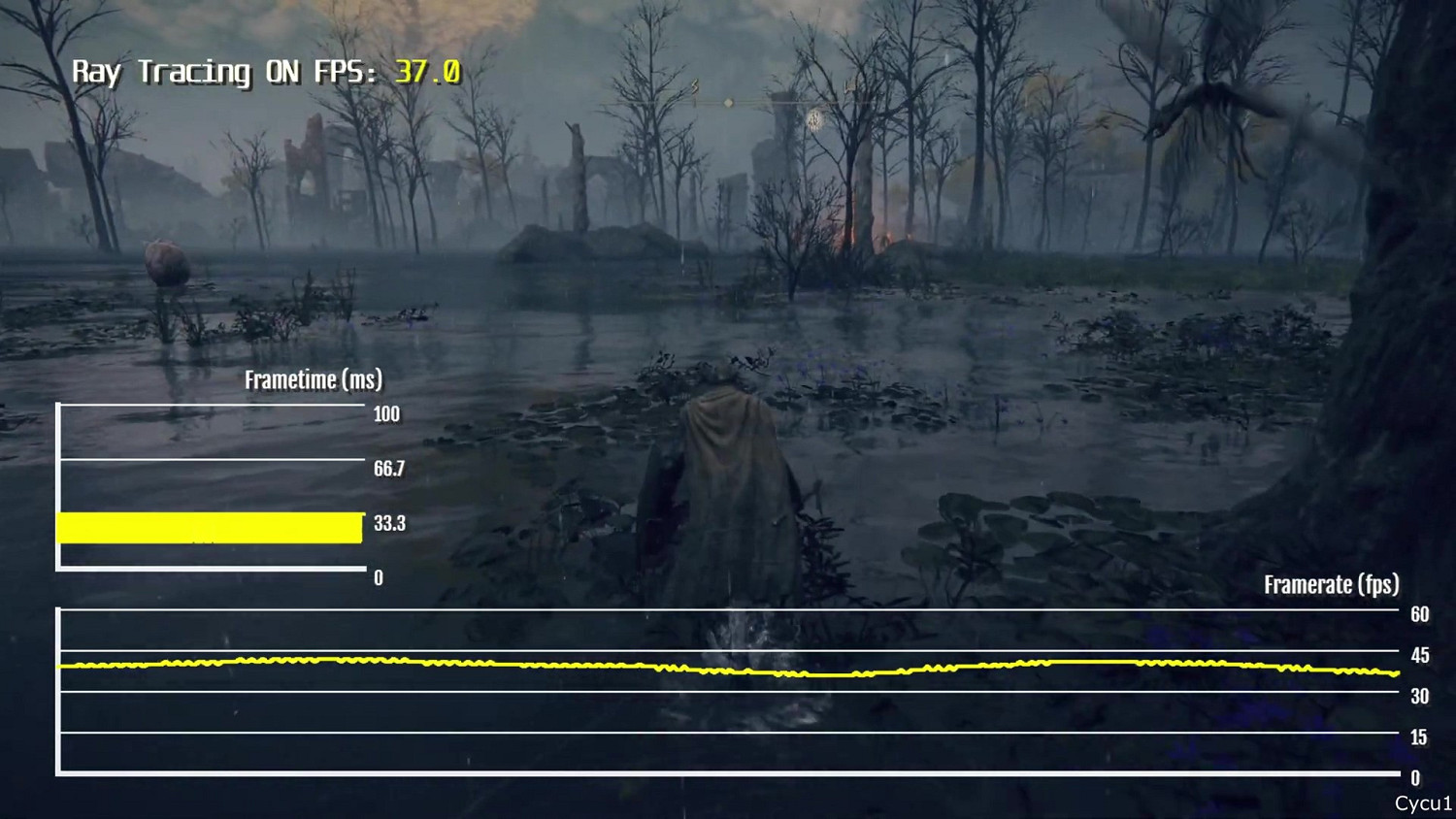 PS5《艾爾登法環》新更新檔幀數測試 光追模式僅30幀左右 PS5《艾爾登法環》新更新檔幀數測試 光追模式僅30幀左右