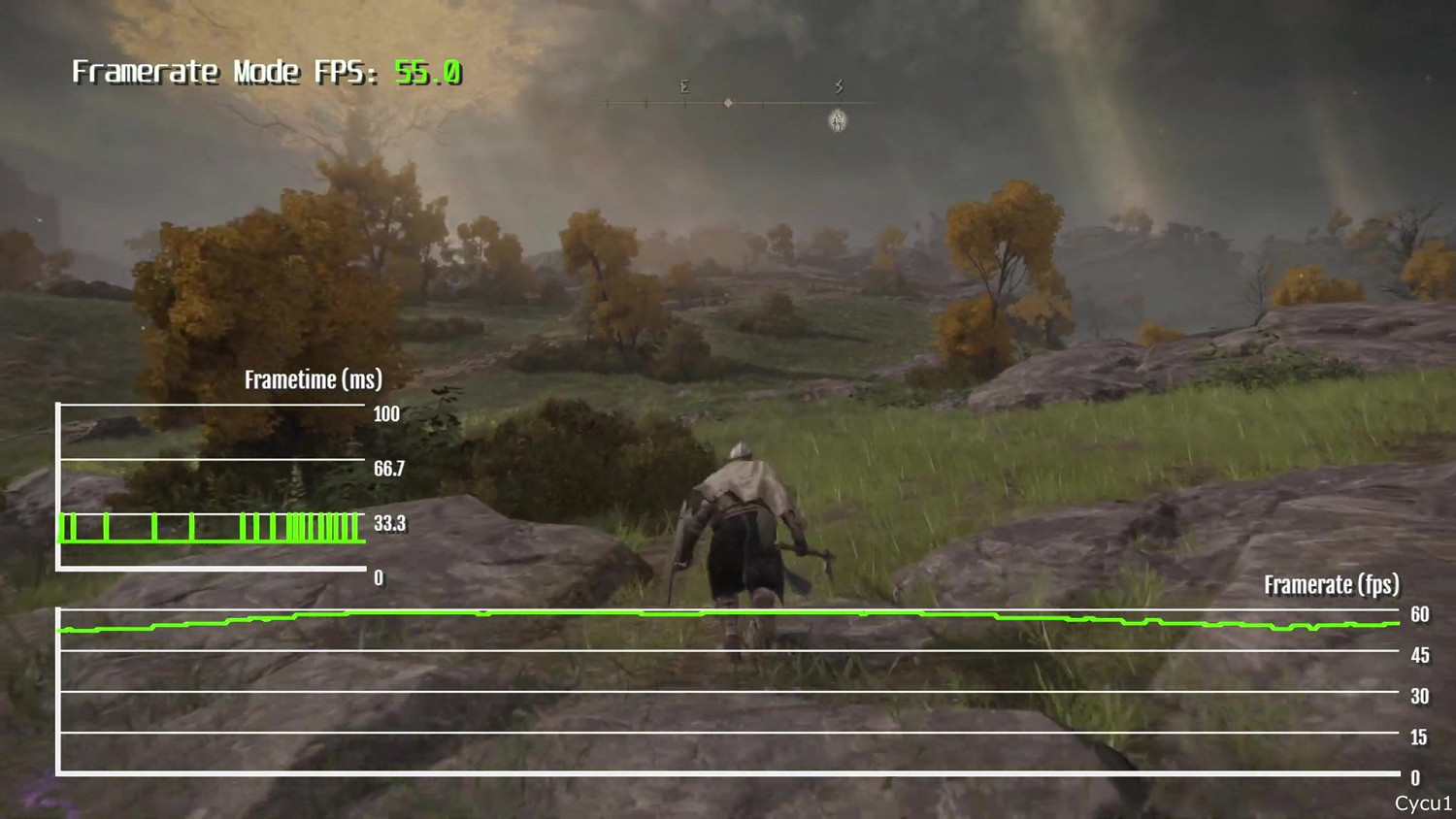 PS5《艾爾登法環》新更新檔幀數測試 光追模式僅30幀左右 PS5《艾爾登法環》新更新檔幀數測試 光追模式僅30幀左右