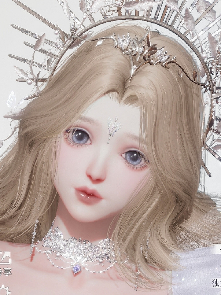 《以閃亮之名》捏臉資料天國信使 中國伺服器公測捏臉資料分享