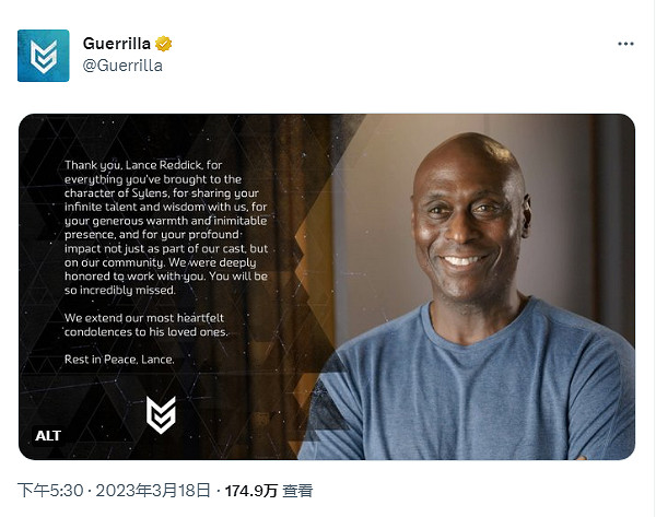 演員已故 但《命運2》薩瓦拉指揮官依舊會有出場戲份 演員已故 但《命運2》薩瓦拉指揮官依舊會有出場戲份