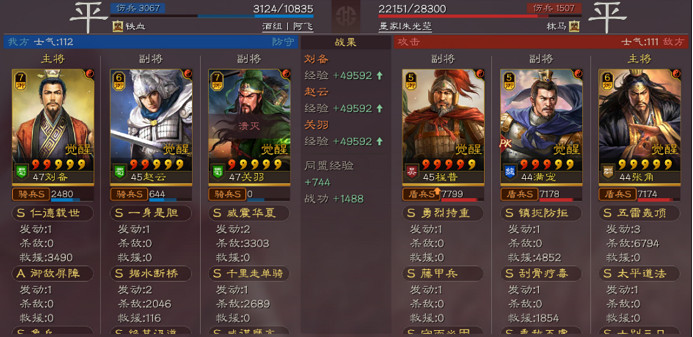 《三國志戰略版》桃園五虎雙拚陣容推薦 劉備趙雲關羽戰法搭配