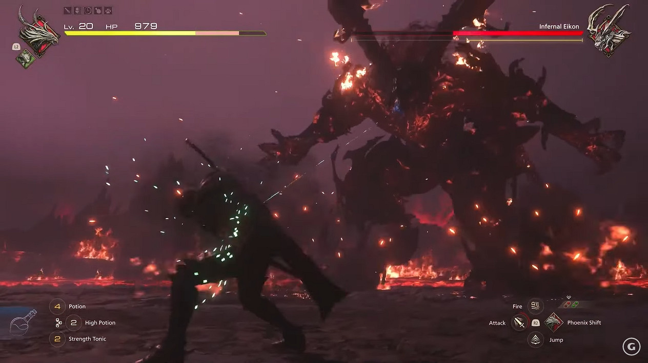 《最終幻想16》20分鐘實機預告！戰鬥爽快 畫面炸裂