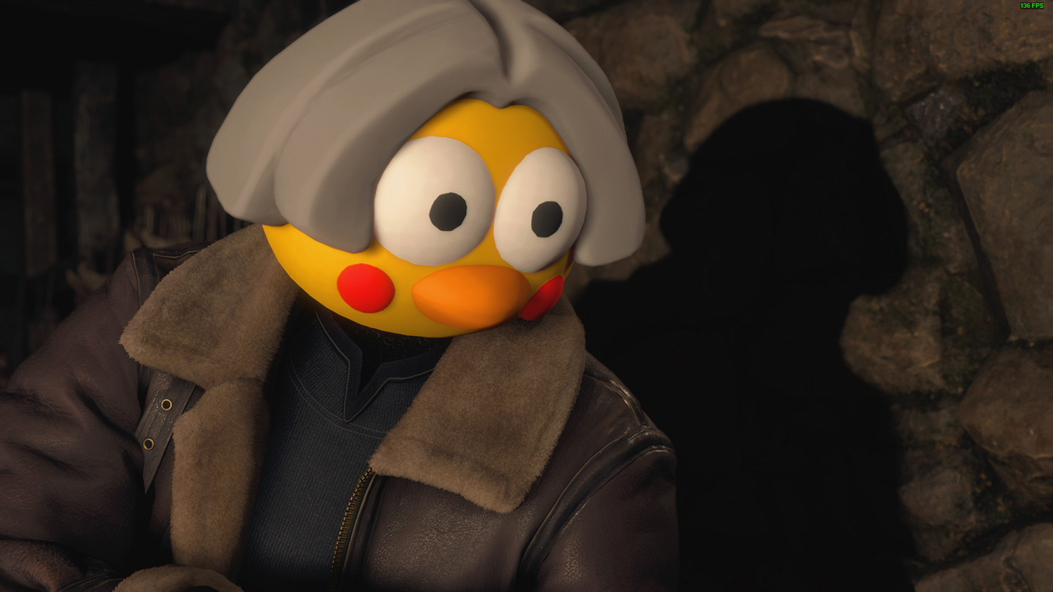 中分造型好眼熟！《惡靈古堡4：重製版》“小黑子”Mod