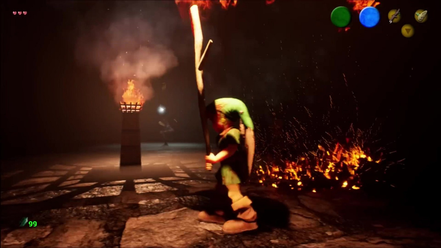 《薩爾達傳說：時之笛》虛幻5.2粉絲重製版展示