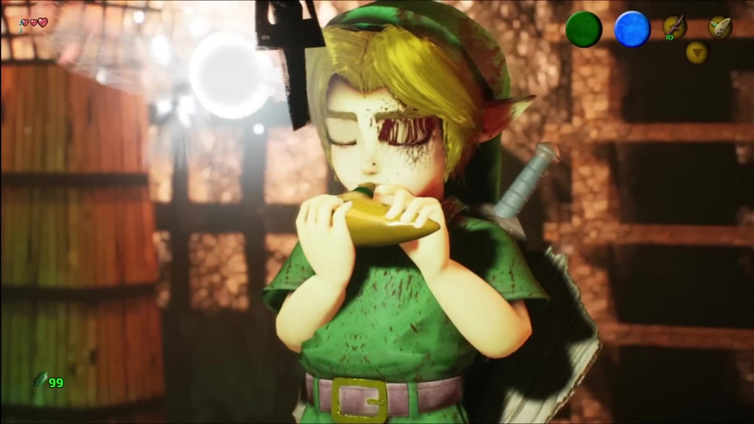 《薩爾達傳說：時之笛》虛幻5.2粉絲重製版展示