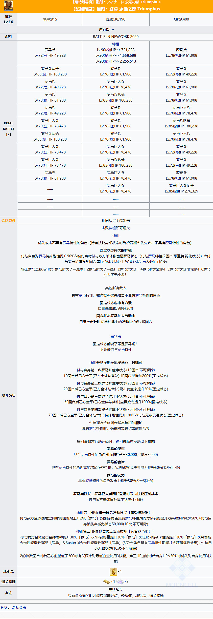 《FGO》神祖高難怎麽打 超絕高難本永遠之都Triumphus陣容推薦 《FGO》神祖高難怎麽打 超絕高難本永遠之都Triumphus陣容推薦