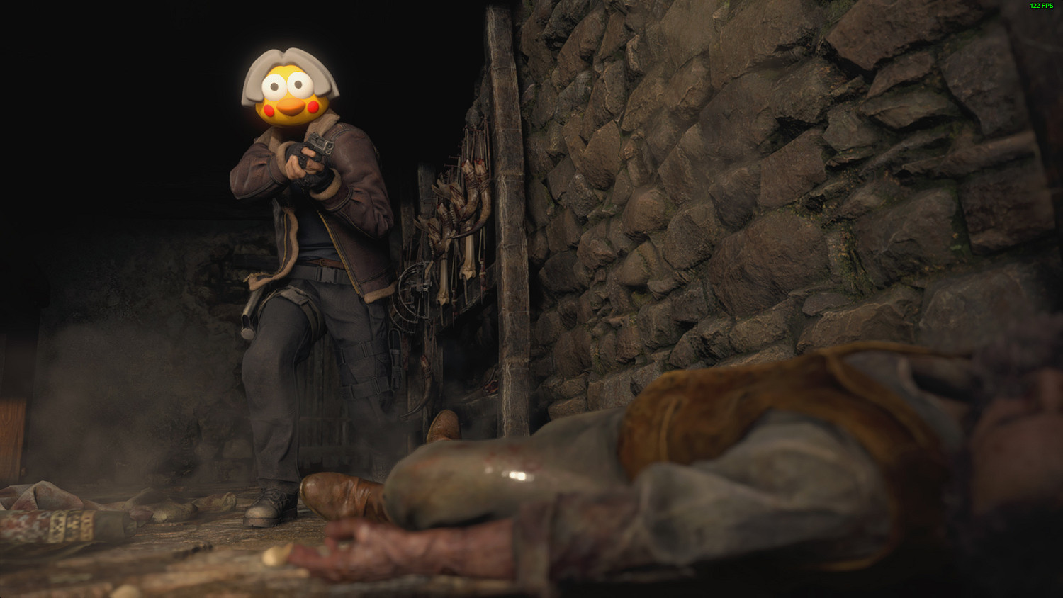 中分造型好眼熟！《惡靈古堡4：重製版》“小黑子”Mod